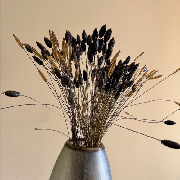 Artificial beaded flower stems for vase - Picture 2 of 2